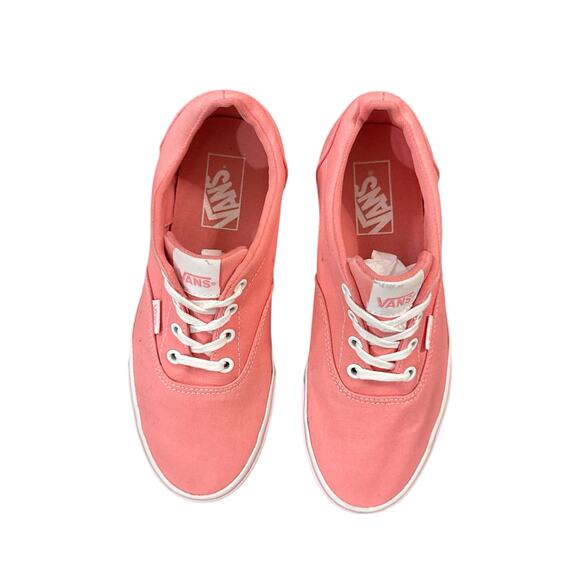 Vans Authentic Womens Pink Canvas Lace Up Sneakers Size W7.5 - Picture 3 of 11